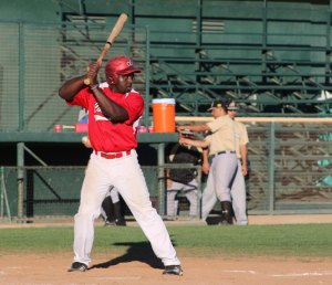 Cowboys Win 10-9 over Pupfish Noah Piard takes a turn at the plate against the Pupfish. (Courier Photo: Bryon Garrison)