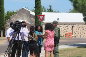 Shooting and chaos breaks out in Alpine Texas Press from all over descended on Alpine.